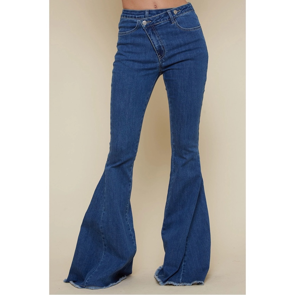 Good Vibes Only Bell Bottoms